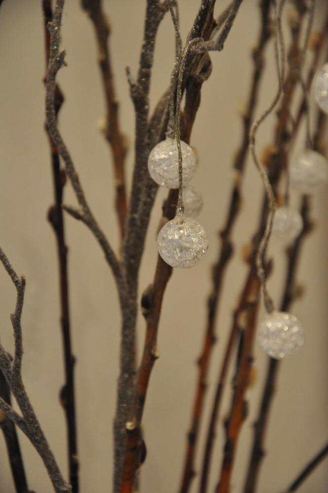 pussy willow and baubles